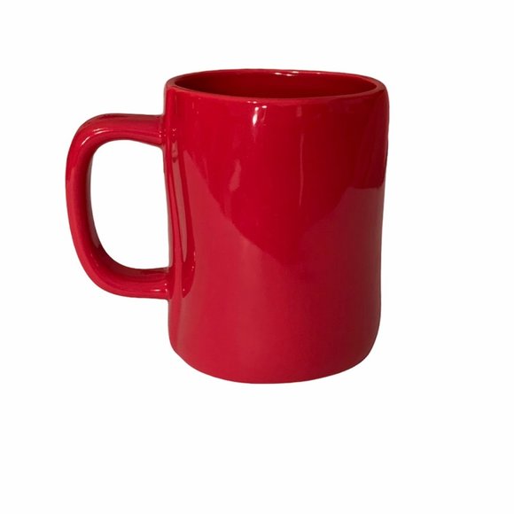 Rae Dunn #1 Teacher Mug - NEW Artesian Collection - Mug Cup Red Glossy Coffee - Picture 4 of 12